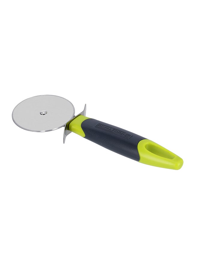 Royalford Pizza Cutter Black/Green/Silver 20x7.5cm - Image 2