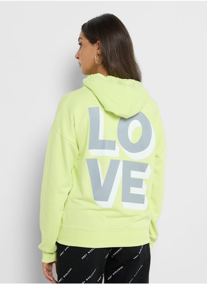 Ginger - Graphic Zip Thru Hoodie - Image 1