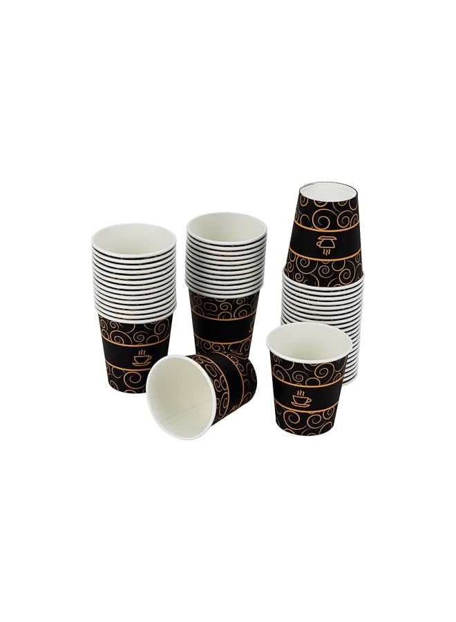S-TOP Paper cup 6.5 oz 50 pcs disposable paper cups perfect for coffee tee etc - Image 5