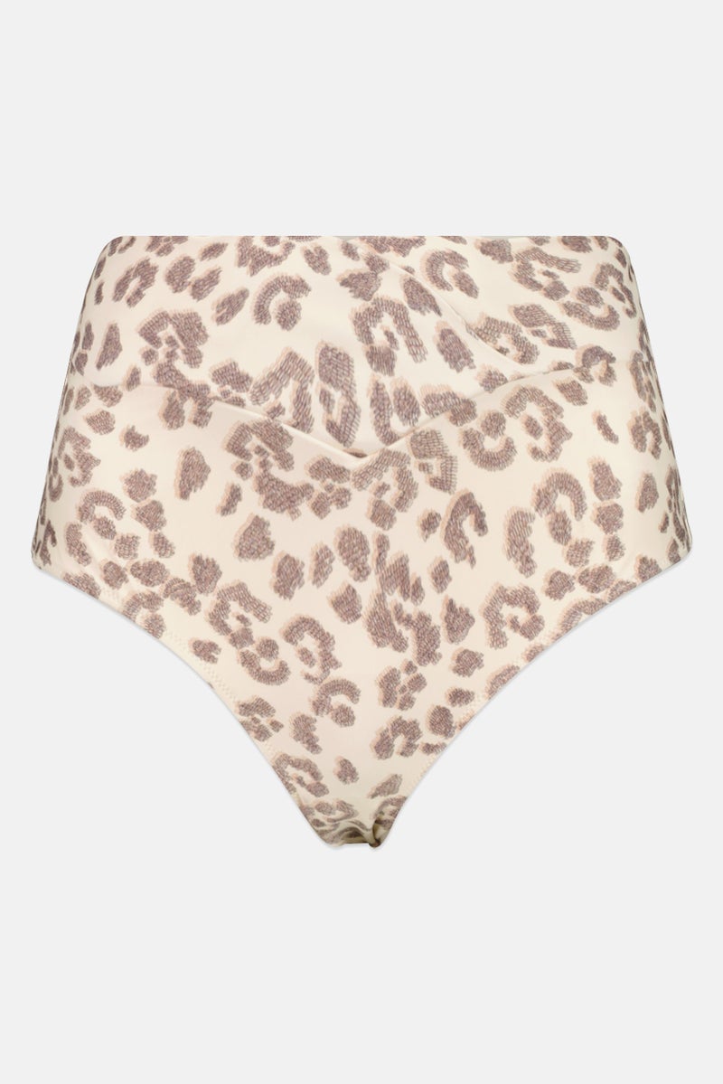 Aerie Women Animal Print Bikini Bottom, Multicolor  - Image 2