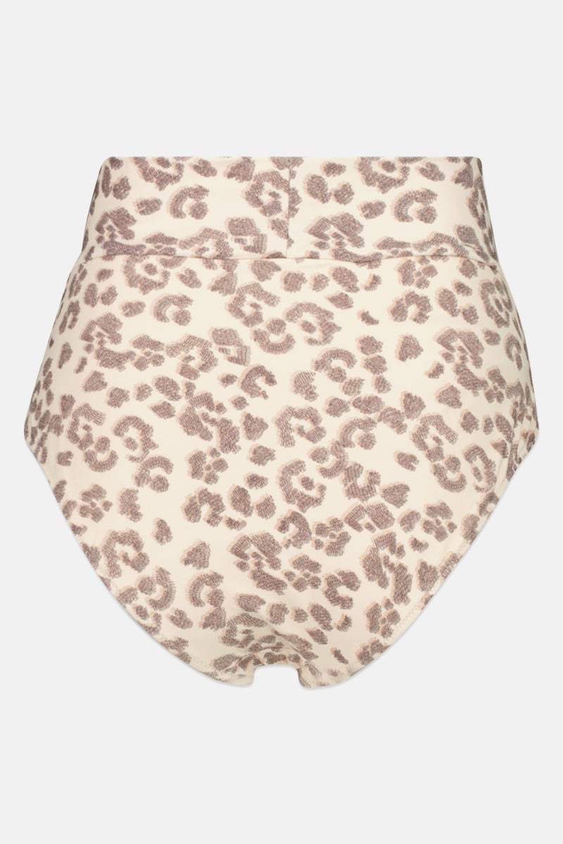 Aerie Women Animal Print Bikini Bottom, Multicolor  - Image 3