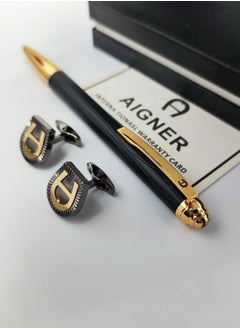 اغنر طقم قلم مع كبك ماركة اقنر 