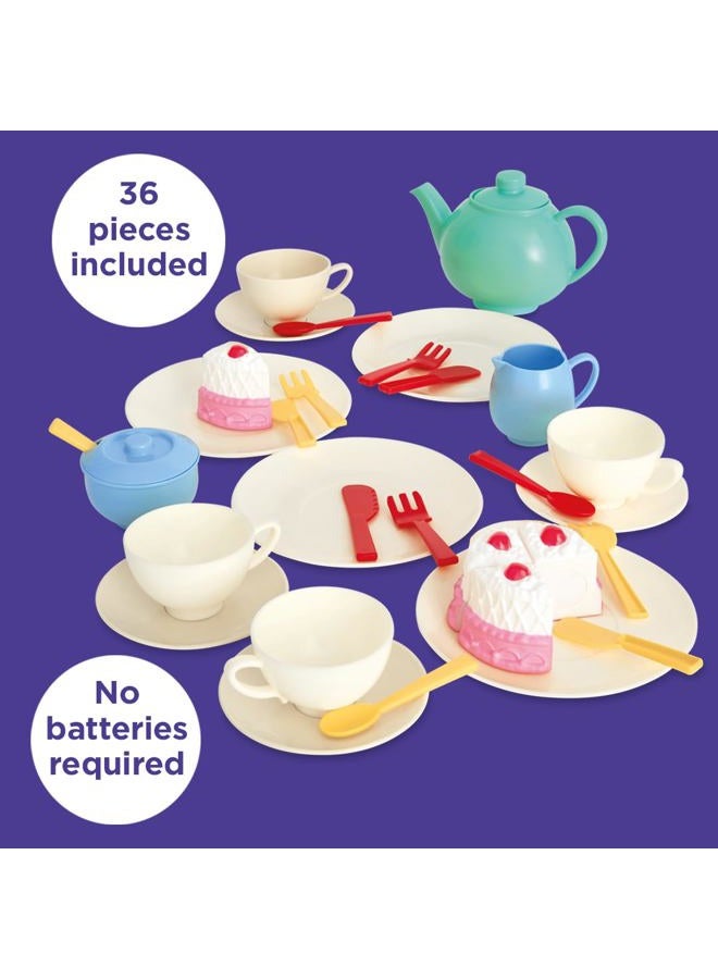 CASDON 66550 Colourful Toy Set for Children Aged 3+ | Includes 36 Pieces for The Best Tea Parties Around, Multicolor - Image 2