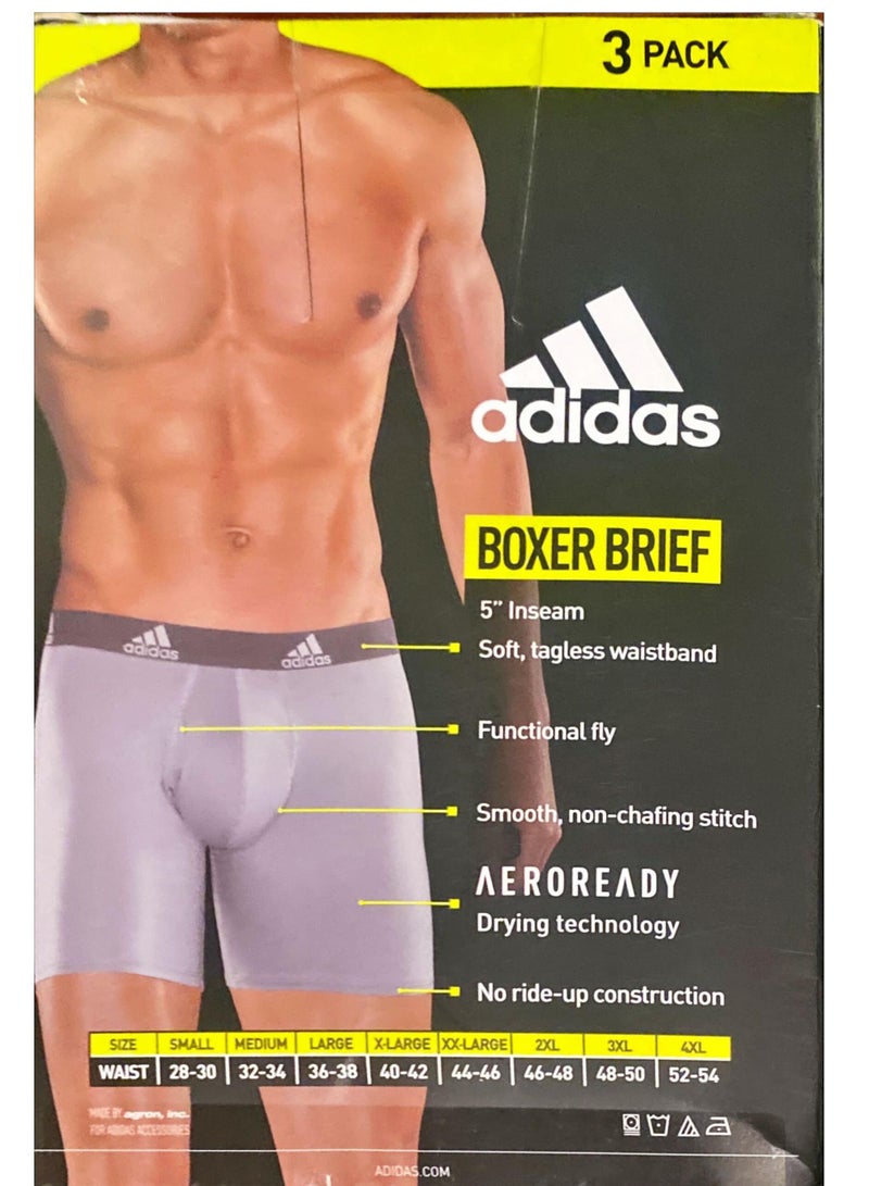 ستيلا مكارتني من اديداس مجموعة 3 قطع من بوكسر الميكروفايبر سريع الجفاف - Image 5