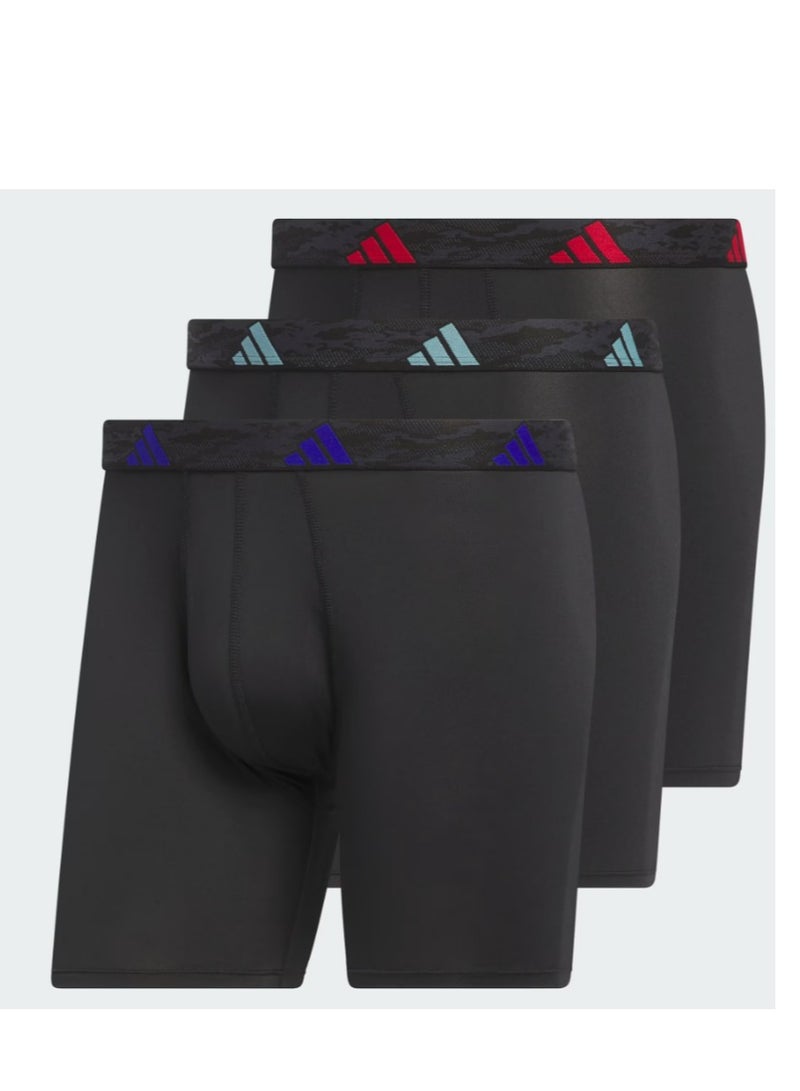 ستيلا مكارتني من اديداس مجموعة 3 قطع من بوكسر الميكروفايبر سريع الجفاف - Image 2