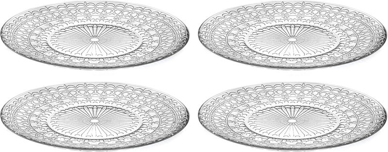 Barski طقم أطباق عشاء زجاجية بارسكي 4 أطباق  مصممة 102 سم قطر  مصنوعة في أوروبا - Image 1