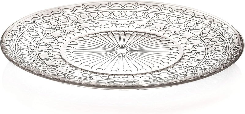 Barski طقم أطباق عشاء زجاجية بارسكي 4 أطباق  مصممة 102 سم قطر  مصنوعة في أوروبا - Image 4