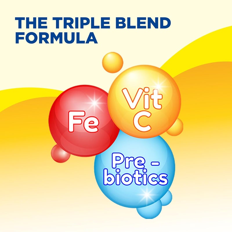 Bebelac 3 Nutri 7in1 Palm Oil Free Stage 3 Growing Up Milk Formula, from 1 to 3 years Value Pack 1200g - Image 3