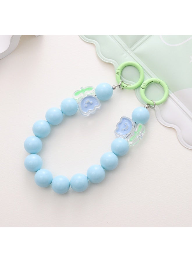 NIBEMINENT Phone Charm/ Chain Strap for Women Girls, Cute Cartoon Cell Phone Case Lanyard Wrist Strap - Image 1