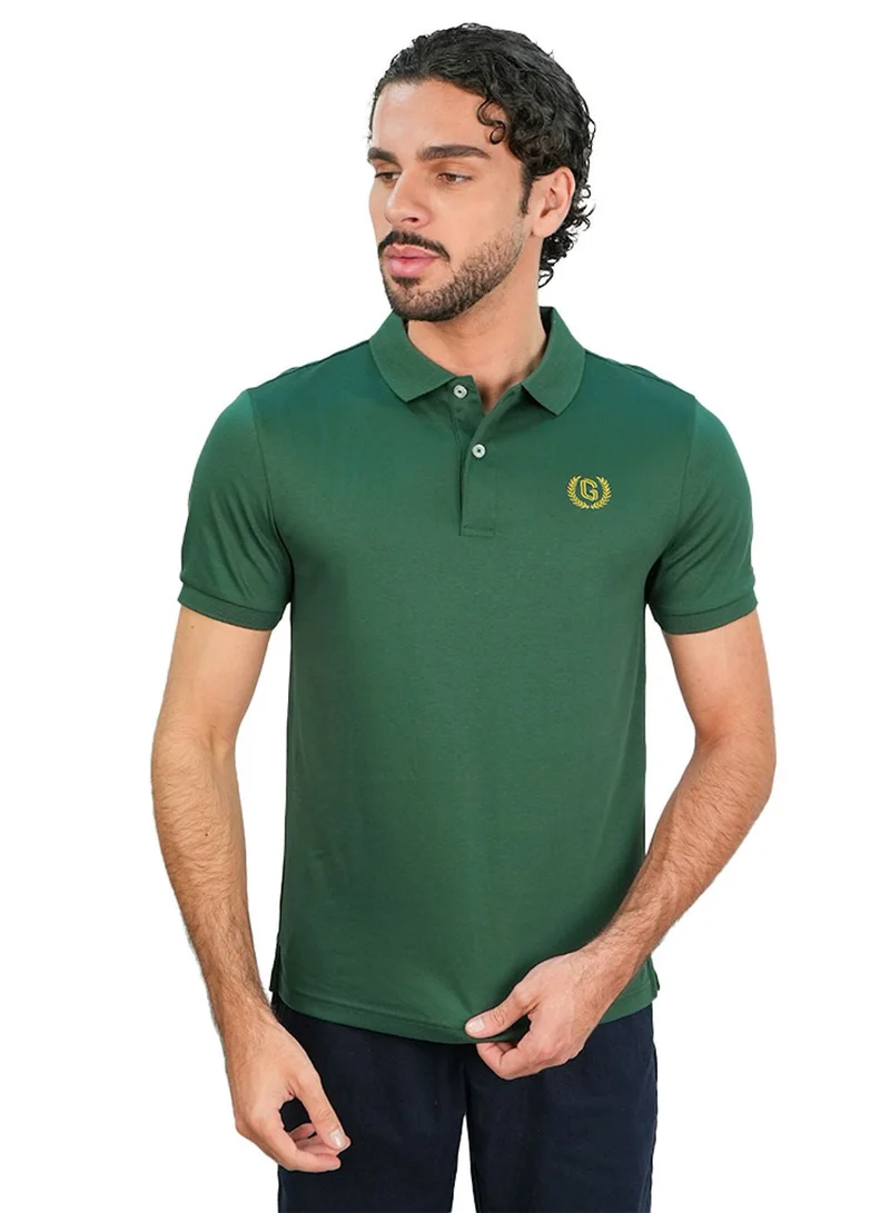 Men’s Slim Fit Liquid Touch Cotton Interlock Polo