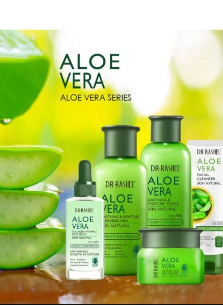 DR. RASHEL Aloe Vera Moisture Green Makeup Remover 200 ML  - Image 4