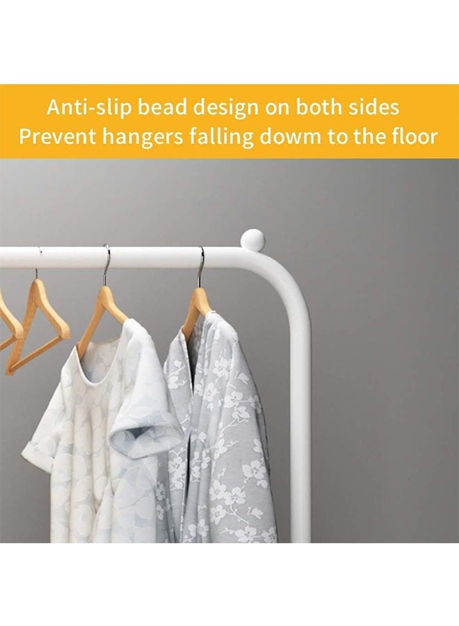 Clothes Racks, Clothing Racks, Metal Double-Track Hangers, 2-Layer Storage Racks, Shoe Racks, Commercial-GradeMulti-Purpose Shelves, Household Simple drying Racks - Image 3
