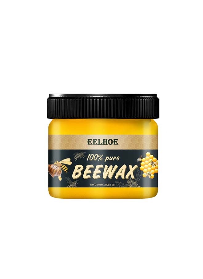 EELHOE Wood Seasoning Beewax Natural Beewax Traditional Wood Wax Multipurpose Beeswax Furniture Polish for Wood Cleaner and Polish Furniture Care  - Image 1