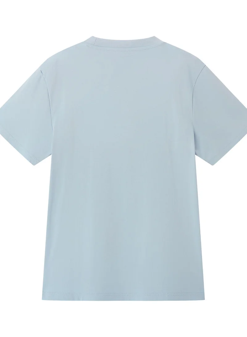 GIORDANO Men's Slim Fit Crewneck Tee - Cotton Modal Silk Blend