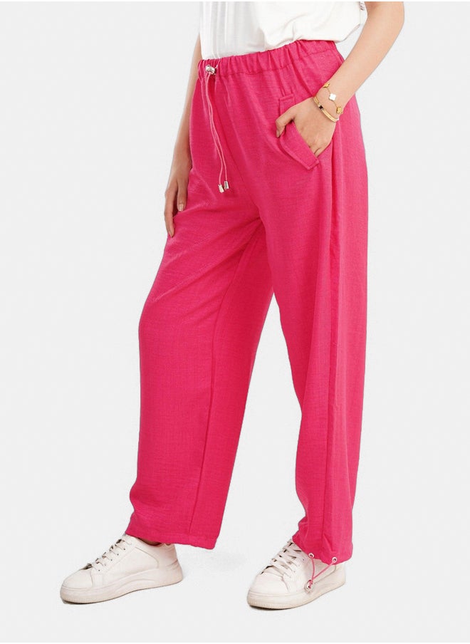 Clue Linen Lounge Parachute Pants  - Image 2