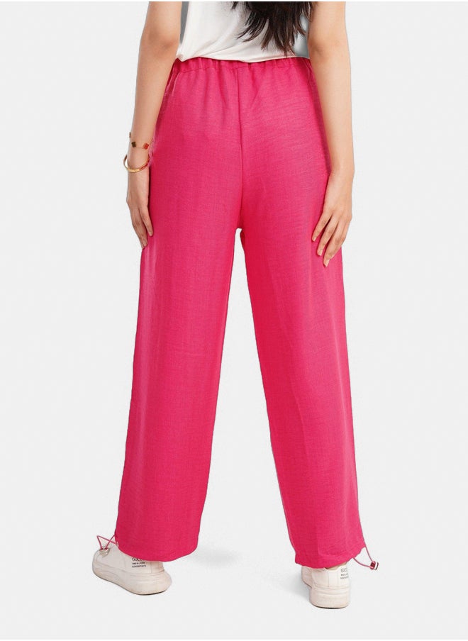 Clue Linen Lounge Parachute Pants  - Image 3