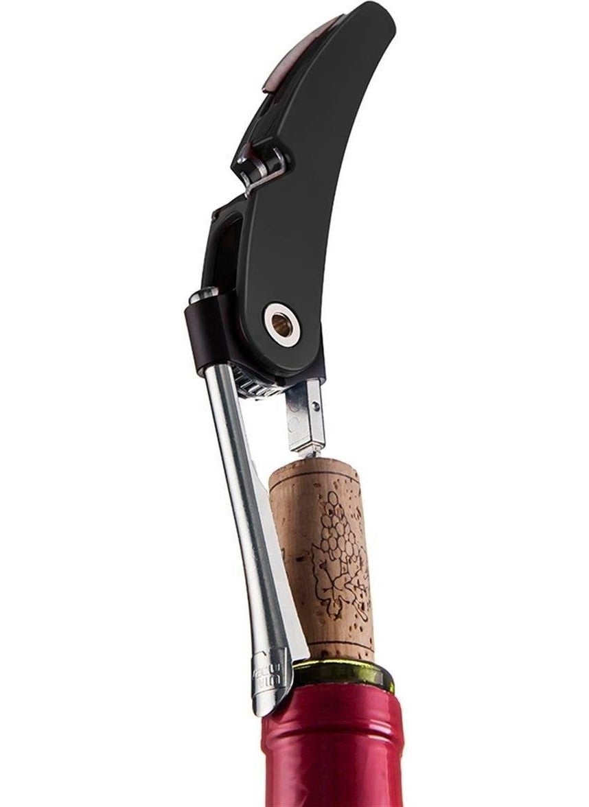 Vacu Vin - Single Shot Corkscrew Black Boxed - Image 1