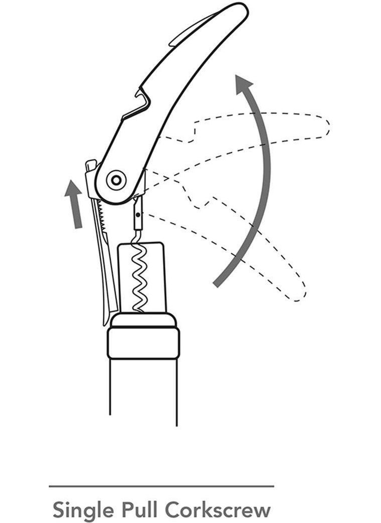 Vacu Vin - Single Shot Corkscrew Black Boxed - Image 1