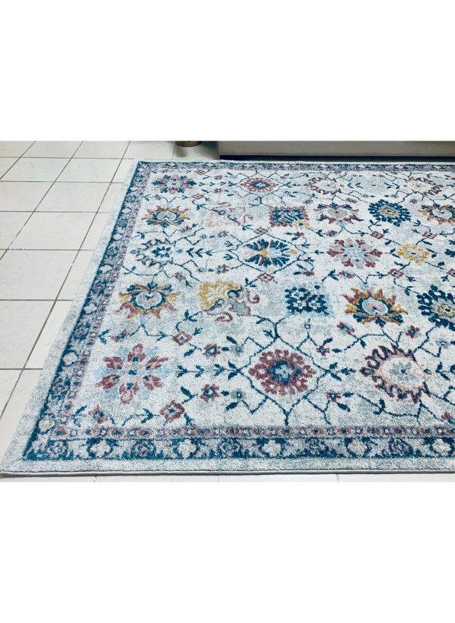 HANDPICKED FURNITURE Handpicked Furniture Vintage Multi-Coloured Rug, Ultra Soft Area Carpets For Bed Room, Living Room, And Dining Room, Antislip Floor Carpets, Easy To Clean, Polypropylene, Rectangle  - Image 2