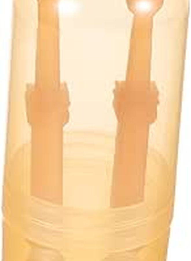 Soft Silicone Dual Head Pet Toothbrush For Dogs Cats Plaque Removal Oral Care With Storage Case - Image 1