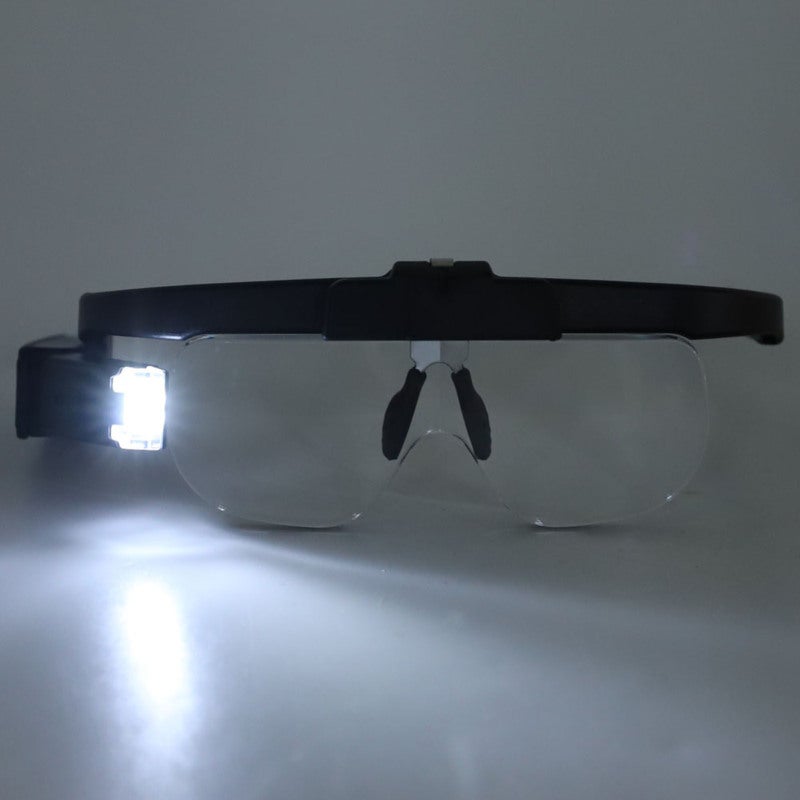 العينة المكبرة: عدسة مزدوجة بتكبير 4.5 مرة، إضاءة LED قابل للتعديل بخيارين، مكبر بصري محمول وقابل لإعادة الشحن - إضاءة دقيقة لكبار السن الذين يعانون من ضعف البصر، والطلاب، والمجموعين، والمهنيين - Image 4