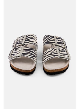 XOXO Women Slip On Animal Print Slippers, Multicolor  - Image 4