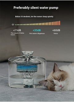 Kidle Cat Water Fountain Pet Water Dispenser Cat Smart Drinker Recirculating Flow Water Dog Water Feeder  - Image 4