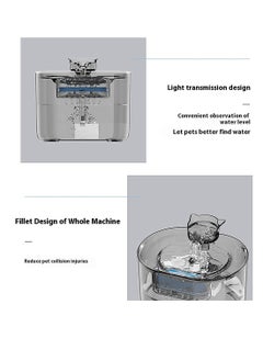 Kidle Cat Water Fountain Pet Water Dispenser Cat Smart Drinker Recirculating Flow Water Dog Water Feeder  - Image 3