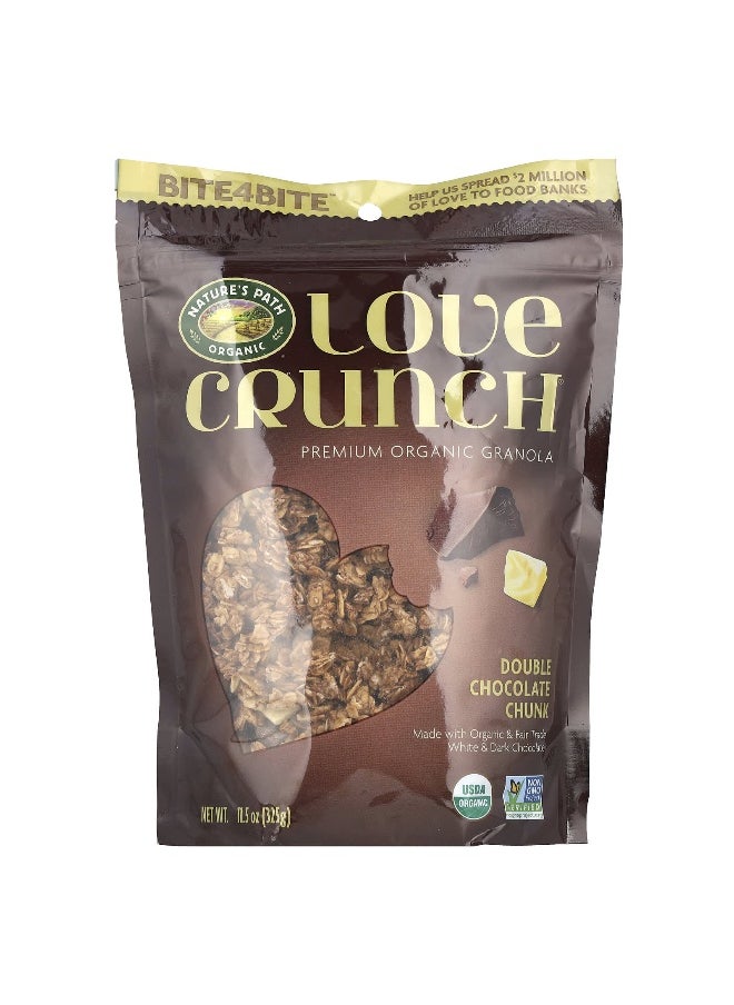 Nature's path Nature's Path, Love Crunch®, Premium Organic Granola, Double Chocolate Chunk, 11.5 oz (325 g)  - Image 1