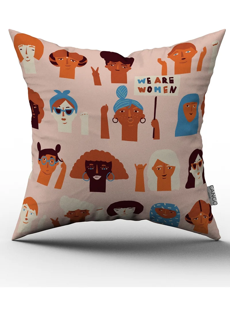Cango Home Double Sided Printed Throw Pillow Case CGH164-CT
