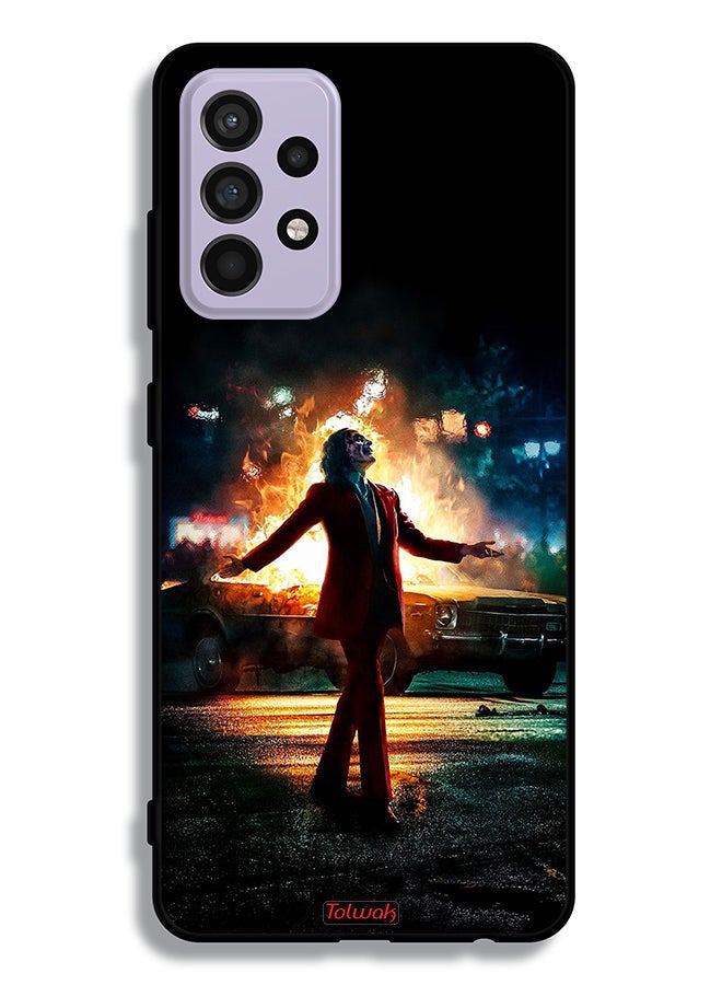 Tolwak Samsung Galaxy A52 5G Protective Case Cover Joker Happy Mode - Image 1