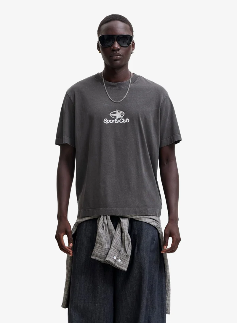 Graphic Crew Neck T-Shirt