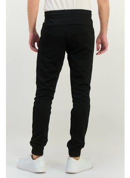 adidas Originals Men Sportswear Fit Manchester United Training Sweatpants, Black  - Image 3