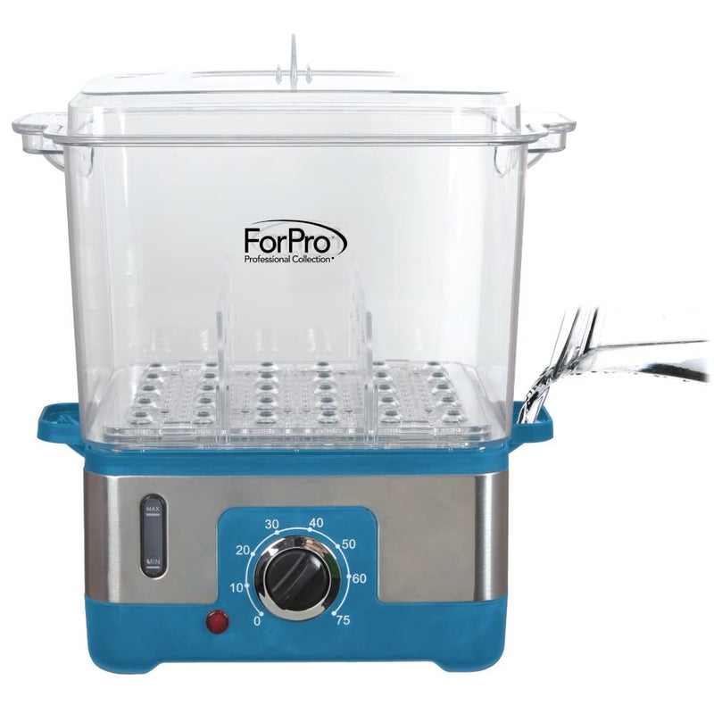 ForPro Professional Collection Premium XL Hot Towel Steamer, 50% Larger Capacity, Holds 9 Facial Towels, Quick Heating Steam Towel Warmer for Salons and Spas - Image 2