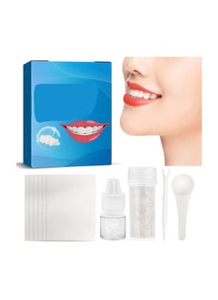 Tooth Repair Kit, A1 Temporary Fake Teeth Replacement Glue Kit for Restoration of Missing & Broken Teeth Replacement Dentures, Moldable Teeth Suitable, Diy Dental Repair, for Men and Women