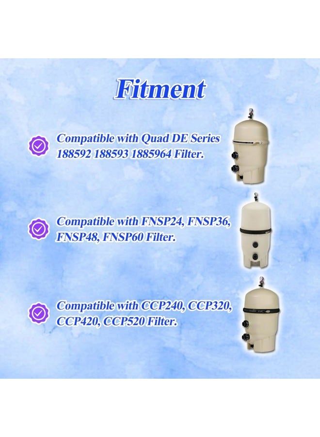 salangid 190003 Tension Control Clamp Kit Replacement for Pentair Pool and Spa Filter - Image 3