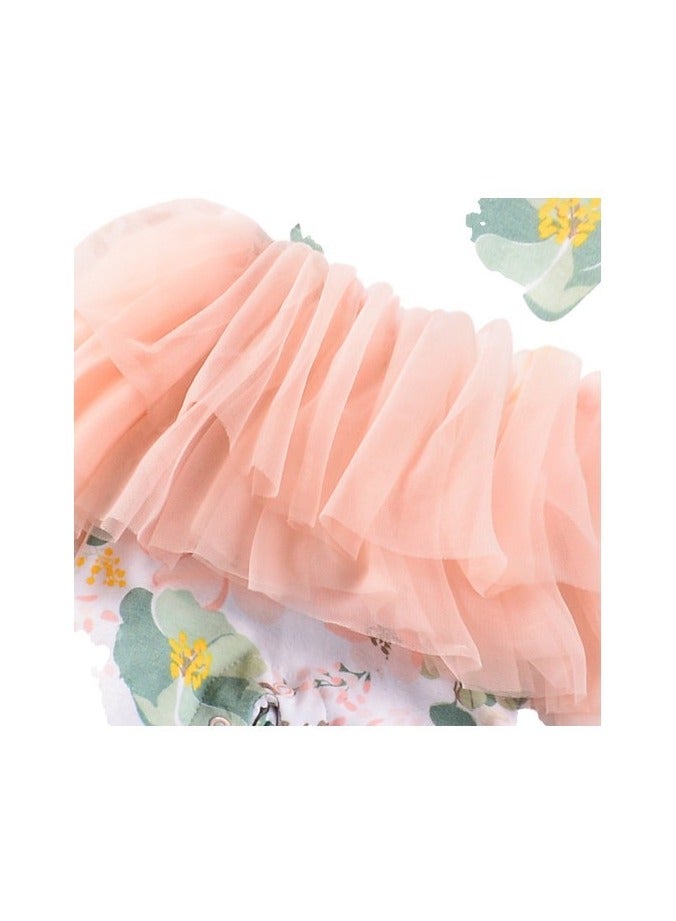 Bambimici Bambimici Rana Floral Tutu Long Sleeve Body Suit  - Image 2