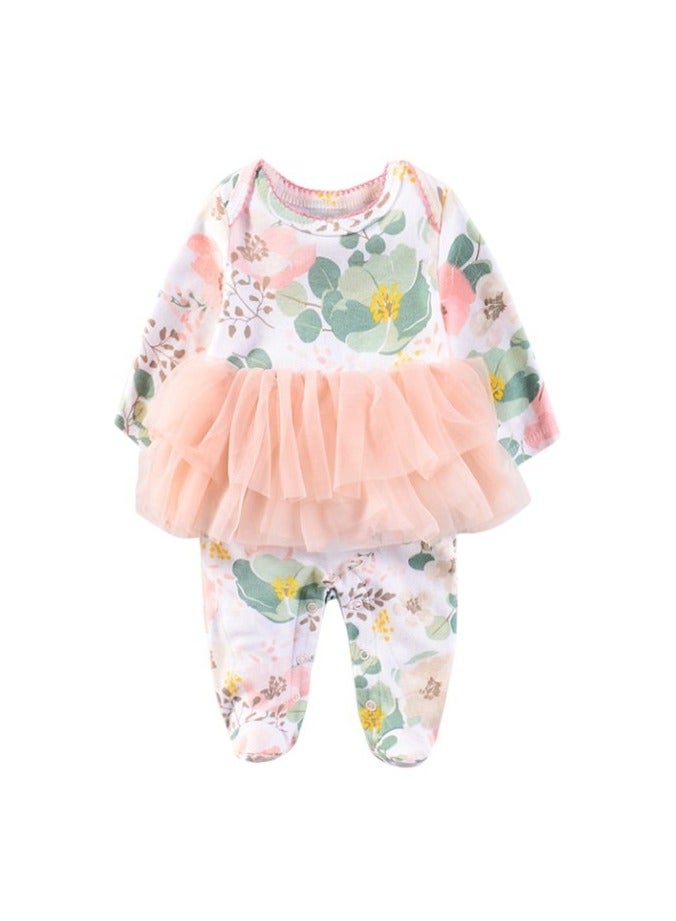 Bambimici Bambimici Rana Floral Tutu Long Sleeve Body Suit  - Image 4