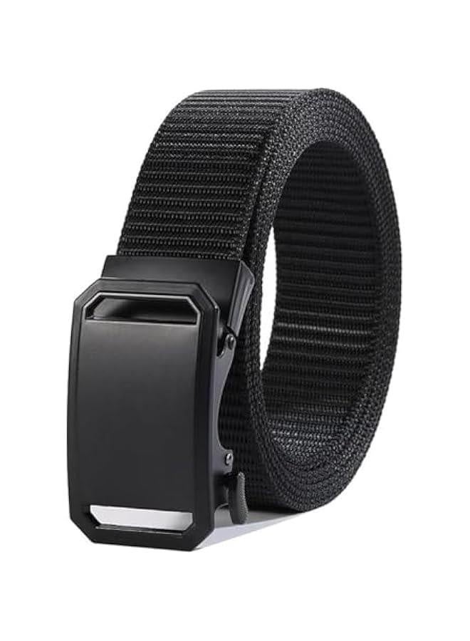 xozgdovg Nylon Belt for Men  Belt Men Tical Belt with Quick Release Metal Buckle Ideal for  Training Adjustable Trim to Fit 36-42" Waist  - Image 1