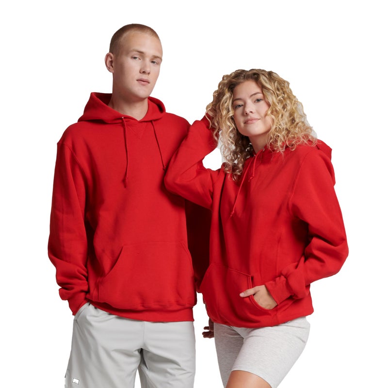Russell Athletic Dri-Power Fleece Pullover Hood - True Red - XX-Large - Image 1