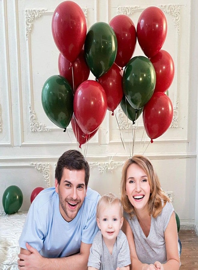 DECGOL Latex Balloons, 100-Pack Different Sizes 18 12 10 5 Inch Party Balloon Garland Kit (Dark Green) - Image 4