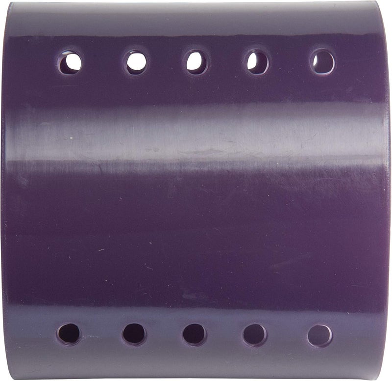 Diane Magnetic Hair Rollers - Pack of 6, 3 Inch Diameter, Purple for Women and Girls - Image 1