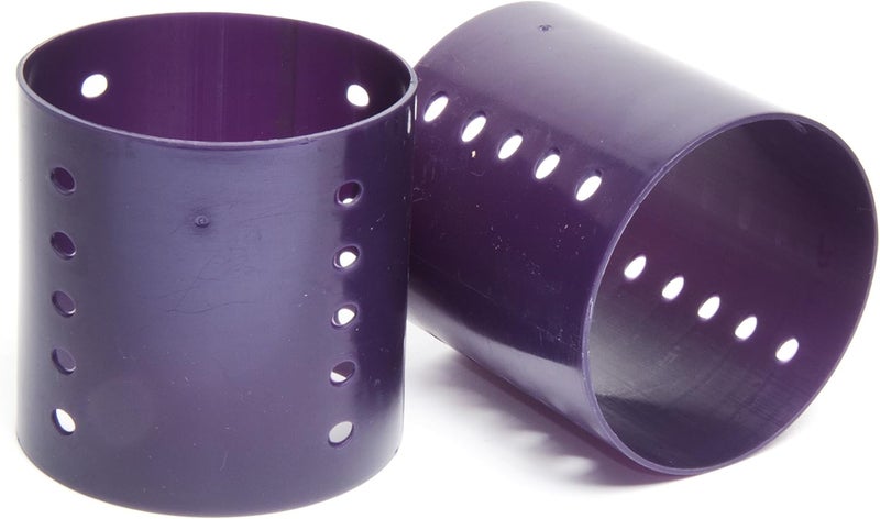 Diane Magnetic Hair Rollers - Pack of 6, 3 Inch Diameter, Purple for Women and Girls - Image 3