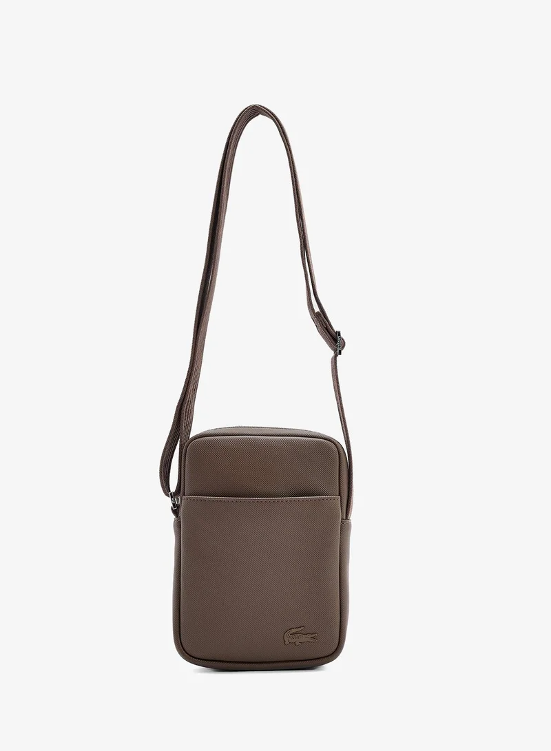 LACOSTE Logo Zip Over Crossbody