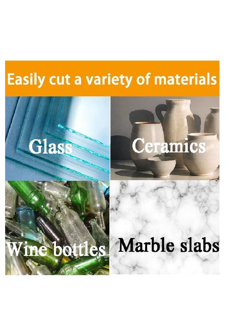 NINEROARS 4-1/2" Ultra-Thin Rock Slab Cutting Disc for Angle Grinder, Indestructible Diamond Chamfered Saw Blades for Cutting and Grinding Ceramic, Marble, Tile - Image 3