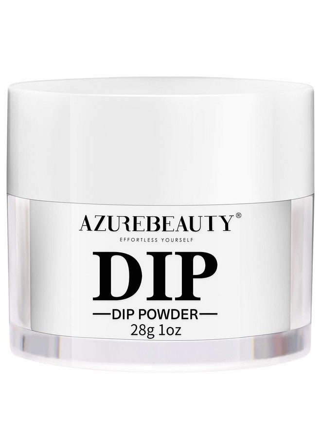AZUREBEAUTY AZUREBEAUTY Clear Dip Powder for Nails, Essential Transparent Dipping Build Powder Crystal French Art Starter Manicure Beginner DIY Salon Home Gift, 1 Oz/28g  - Image 1