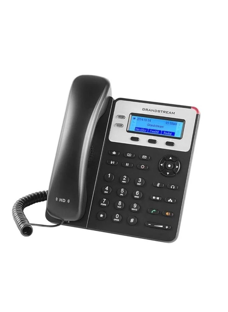 جراند ستريم تليفون شبكي جراند ستريم GXP1625 جهاز هاتف VoIP عالي الجودة مع شاشة LCD واضحة وميزات متقدمة يدعم الاتصال عبر الشبكة ويتميز بتقنية الصوت HD مثالي للاستخدام في البيئات التجارية والمكتبية.  - Image 2