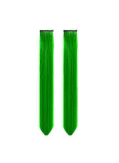 Paradise Hair Streak Coloured Extension Highlighter For Women (Green)  - Image 2