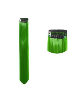 Paradise Hair Streak Coloured Extension Highlighter For Women (Green)  - Image 4