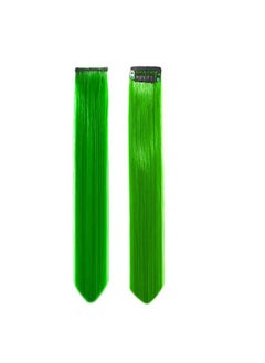 Paradise Hair Streak Coloured Extension Highlighter For Women (Green)  - Image 5